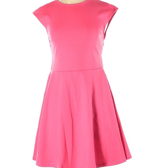 GAP SHORT SLEEVE PINK DRESS - Picture 1 of 2